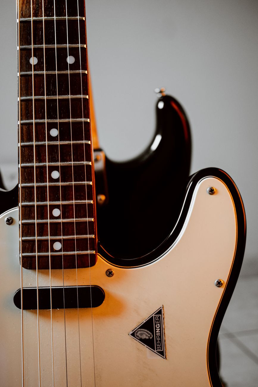 Electric Guitar Close Up